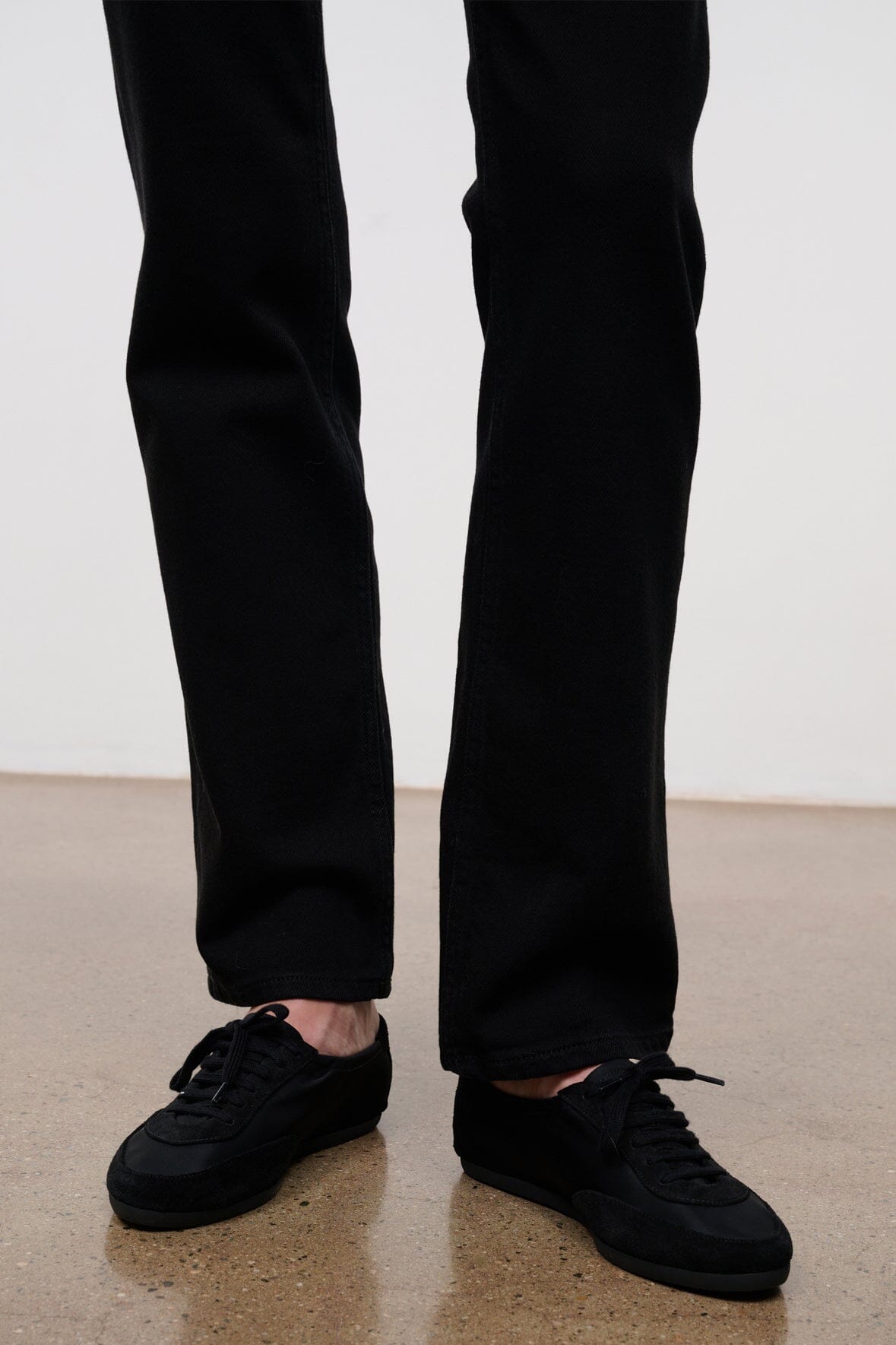 TEDDY STRAIGHT JEAN | BLACK